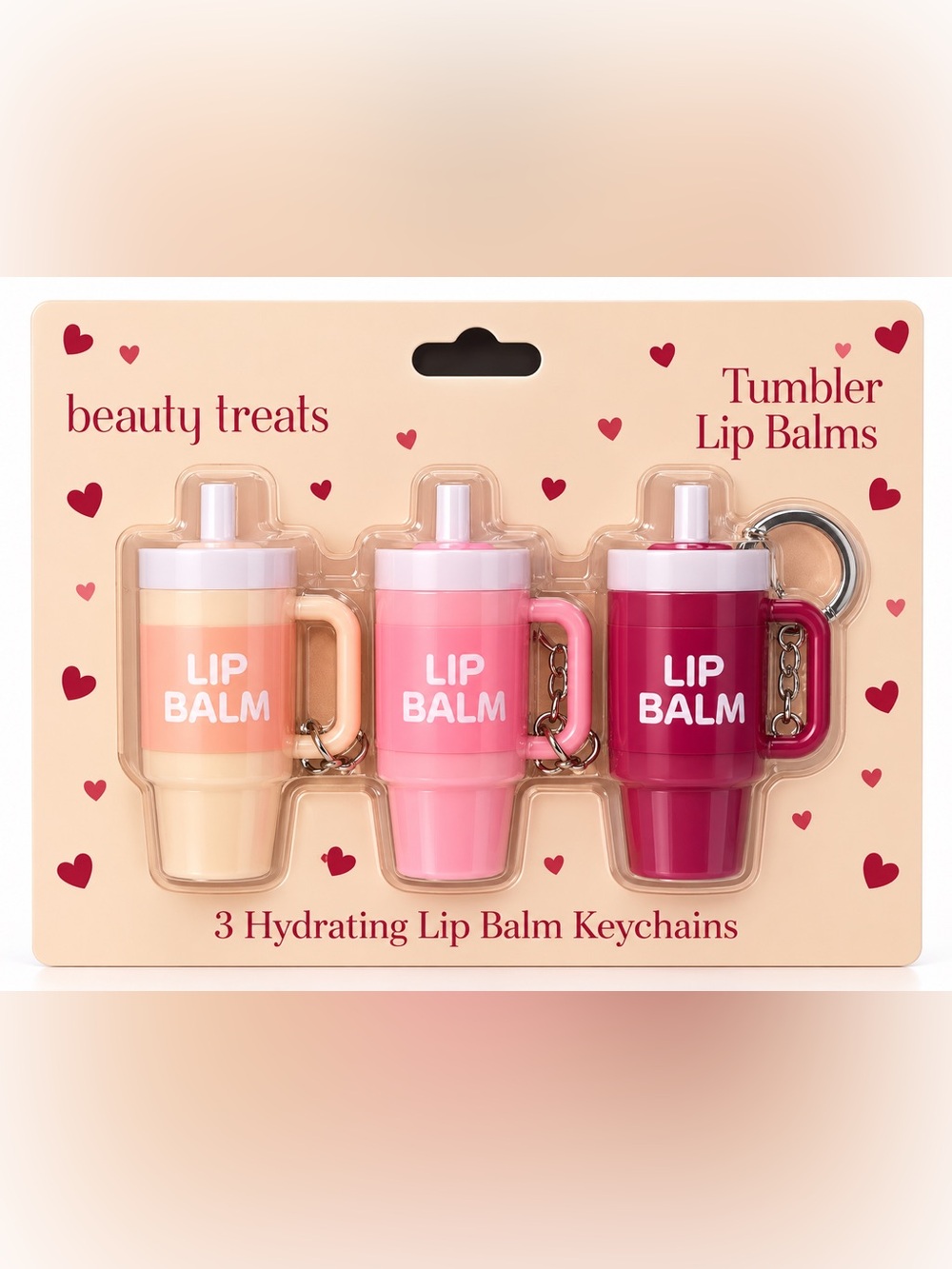 Beauty Treats 3pc. Tumbler Lip Balms